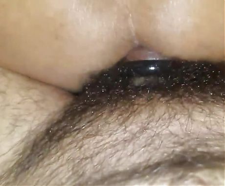 Horny latino homeboy comes to fuck me late at night after work