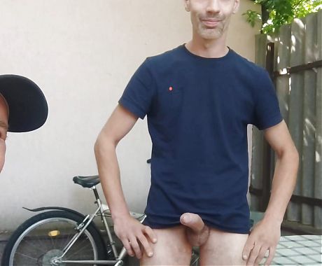 Bareback riding gay anal from skinny friend Dexterxxl