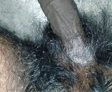 my hairy penis and anus